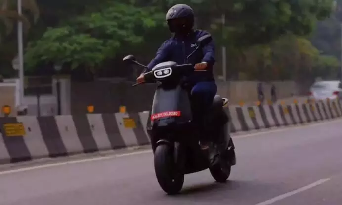 Ola Electric scooter revealed in Bangalore To rival Ather