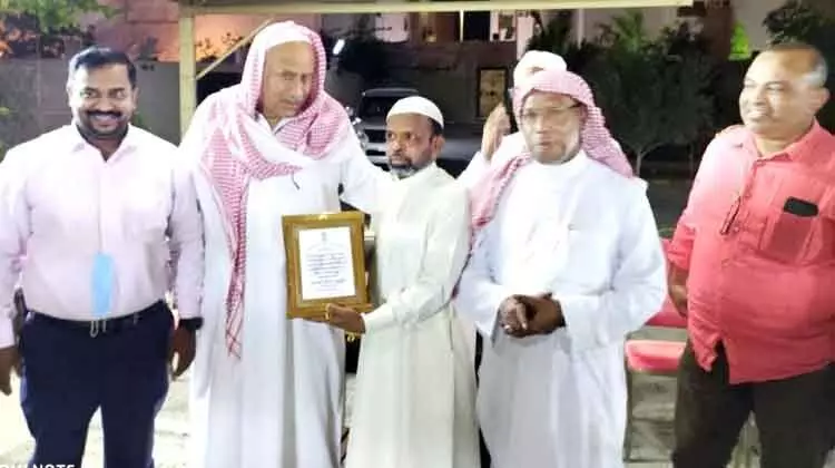 മു​ഹ​മ്മ​ദ് ശാ​ഫി ക​ല്ലൈ​ക്ക​ൽ നാ​ട്ടി​ലേ​ക്ക്