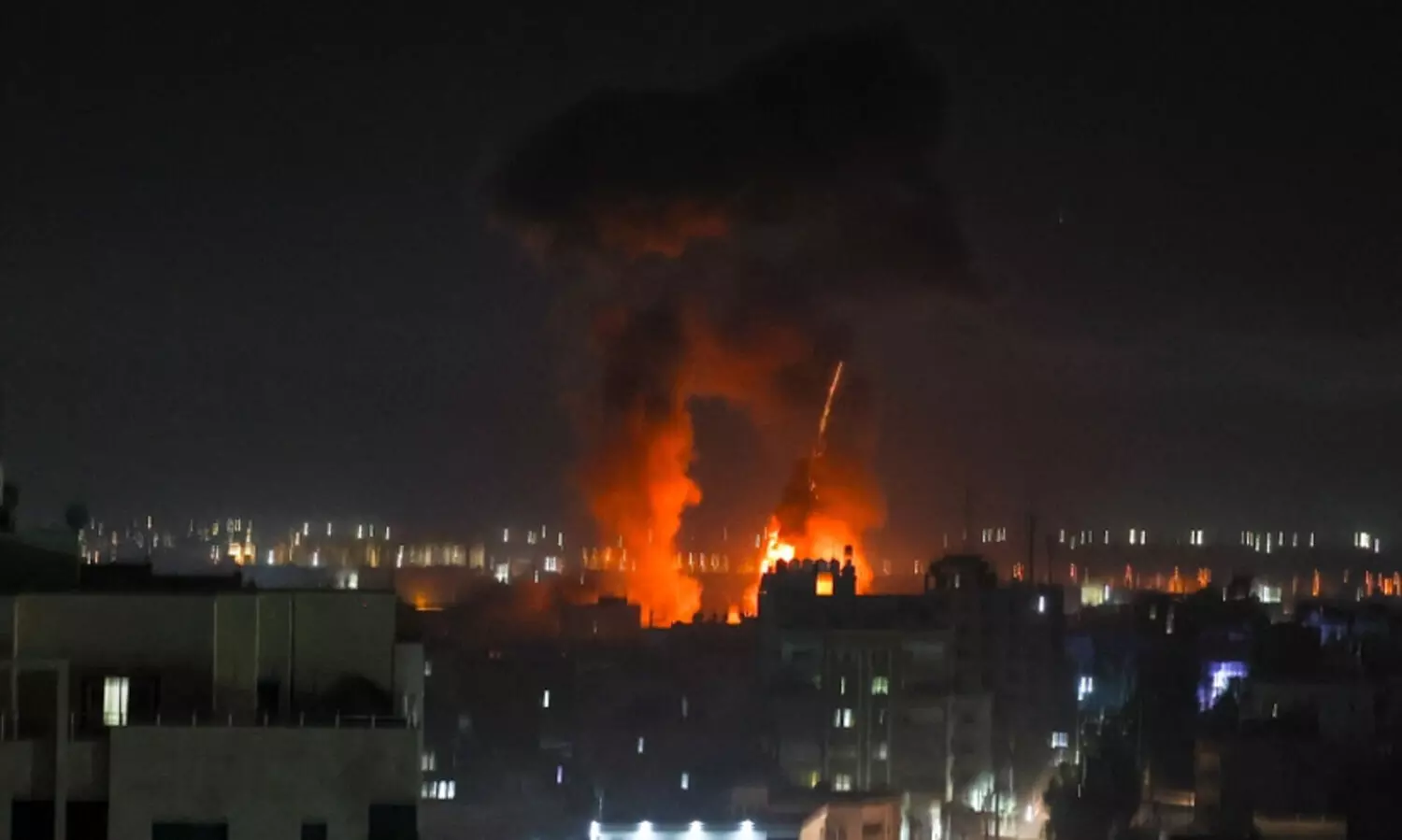 വെടിനിർത്തൽ ലംഘിച്ച്​ ഗസ്സയിൽ ഇസ്രായേൽ വ്യോമാക്രമണം