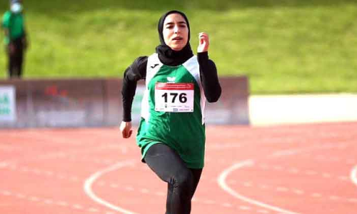 യോ​ഗ്യ​ത നേ​ടി സൗ​ദി വ​നി​താ അ​ത്​​ല​റ്റ്​: ഒ​ളി​മ്പി​ക്​​സി​ൽ കു​തി​ക്കാ​ൻ യാ​സ്​​മി​ൻ അ​ൽ ദ​ബ്ബാ​ഗ്​