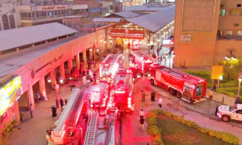 സൂ​ഖ്​ മു​ബാ​റ​കി​യ​യി​ൽ തീ​പി​ടി​ത്തം