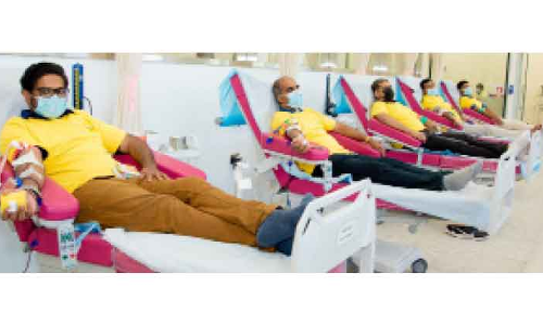 മാർ ബസേലിയോസ് യൂത്ത് അസോസിയേഷനും ബി.ഡി.കെയും രക്തദാനക്യാമ്പ് സംഘടിപ്പിച്ചു