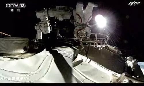 space walk