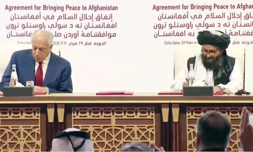 afghan peace agreement
