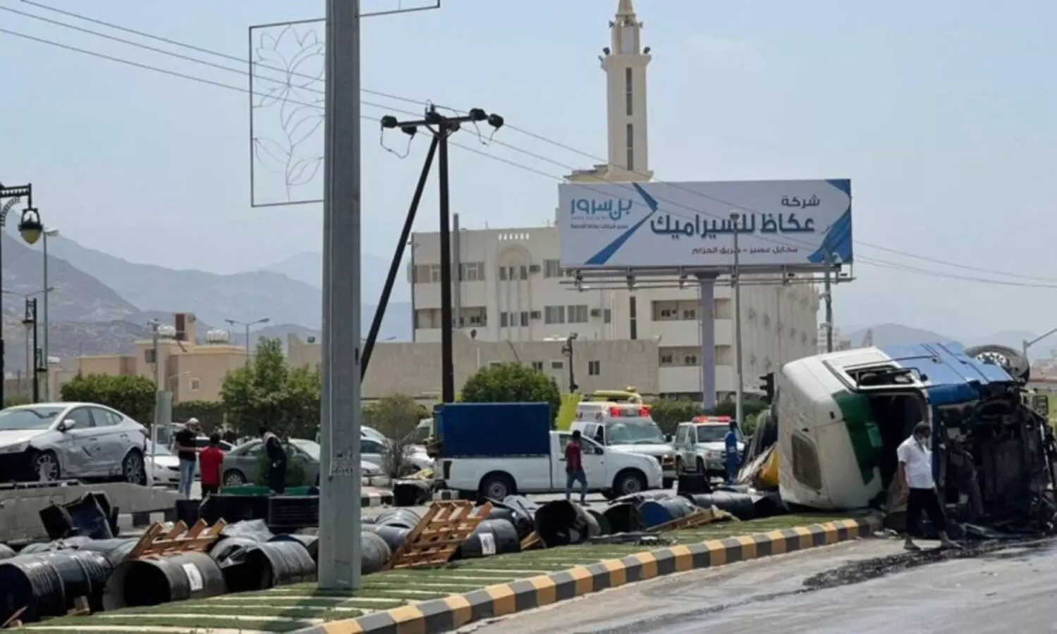 സൗദിയിൽ വാഹനാപകടത്തിൽ രണ്ട്​ മരണം; രണ്ടുപേർക്ക്​ പരിക്ക്​