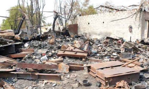 കാർഗോ സ്ഥാപനം കത്തിയെരിഞ്ഞിട്ട് ഒരുവർഷം: നഷ്​ടപരിഹാരം അകലെ