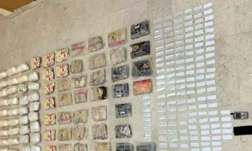 മയക്കുമരുന്ന് കടത്താനുള്ള ശ്രമം പരാജയപ്പെടുത്തി മയക്കുമരുന്ന് കടത്താനുള്ള ശ്രമം പരാജയപ്പെടുത്തി