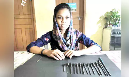 പെൻസിലിൽ വിസ്​മയമായി മിസരിയ