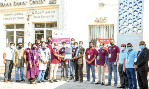 ഡോം ഖത്തർ രക്തദാന ക്യാമ്പ്​