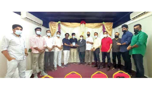 ഒ. മുസ്തഫക്ക് ഐം.എം.എഫ്​ യാത്രയയപ്പ്