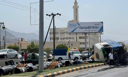 സൗദിയിൽ വാഹനാപകടത്തിൽ രണ്ട്​ മരണം; രണ്ടുപേർക്ക്​ പരിക്ക്​