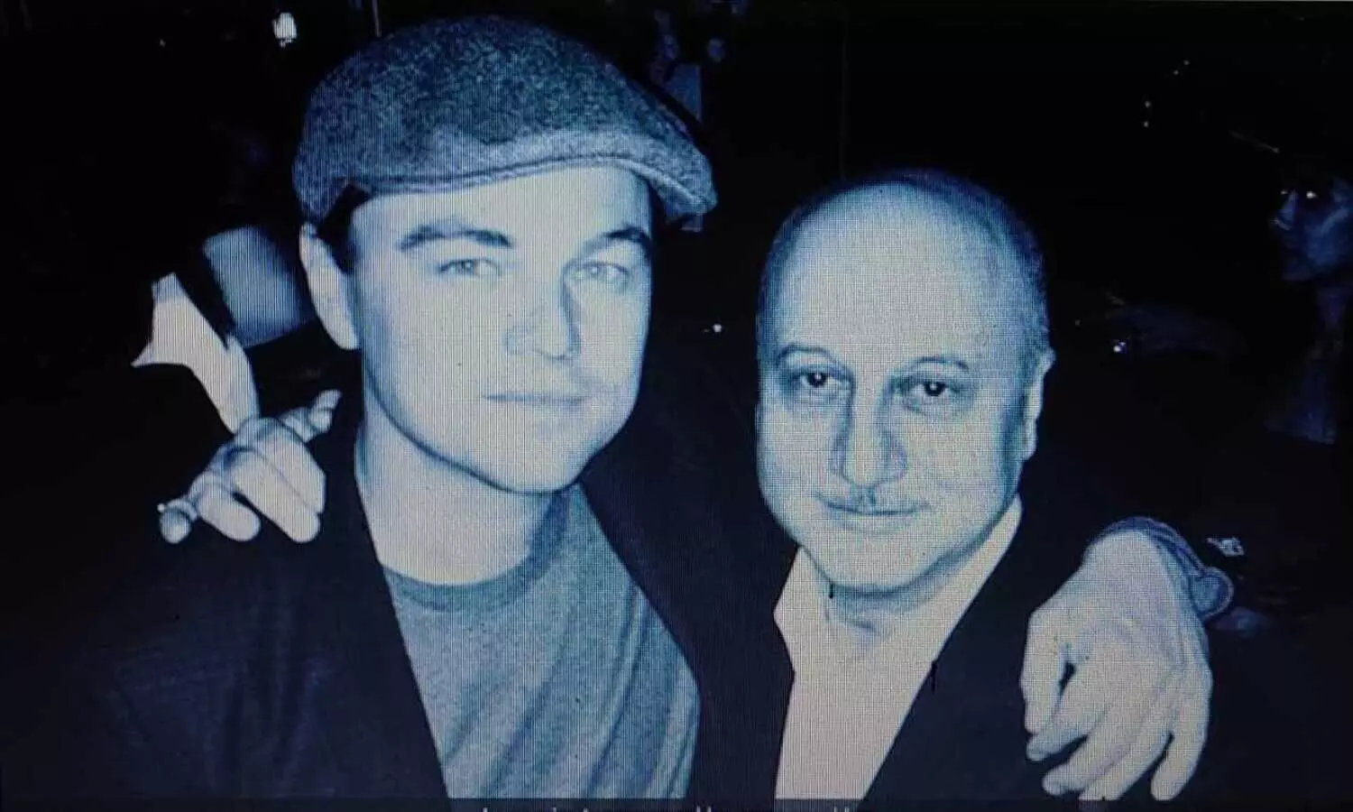 ലിയോനാര്‍ഡോ ഡികാപ്രിയോയ്​ക്കൊപ്പമുള്ള  ഫോട്ടോയും ഓര്‍മ്മകളും പങ്കുവെച്ച് അനുപം ഖേര്‍