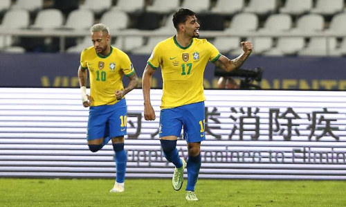 കളംവാണ്​ നെയ്​മർ; വലകുലുക്കി​ പാക്വറ്റ; കാനറികൾ ഫൈനലിൽ