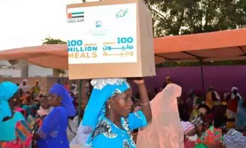 100 മില്യൺ മീൽസ്​: ആഫ്രിക്കയിൽ വിതരണം ചെയ്​തത്​ 7.50 ലക്ഷം ഭക്ഷണപ്പൊതി