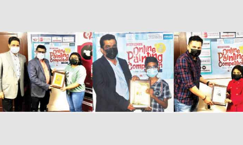 ആൻറി സ്മോക്കിങ്​ സൊസൈറ്റി ഇൻറര്‍സ്‌കൂള്‍ പെയിൻറിങ്​ മത്സര വിജയികൾ