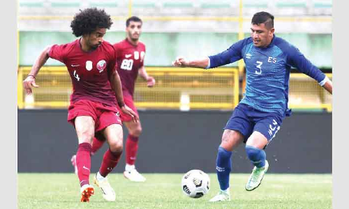 ഗോ​ൾ​ഡ്​ ക​പ്പ്​ സ​ന്നാ​ഹം: എ​ൽ​സാ​ൽ​വ​ഡോ​റി​നെ​തി​രെ ഖ​ത്ത​റി​ന്​ ജ​യം