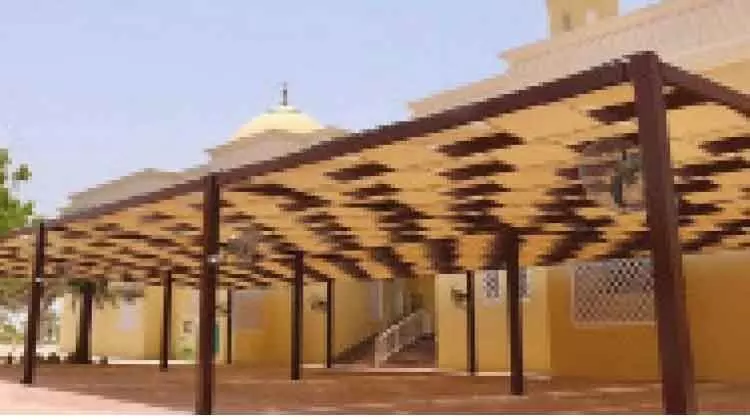 ചൂടിൽനിന്ന്​ രക്ഷക്ക്​ പള്ളികളിൽ സൺഷേഡ്​ സ്ഥാപിച്ച്​ മതകാര്യ വകുപ്പ്​