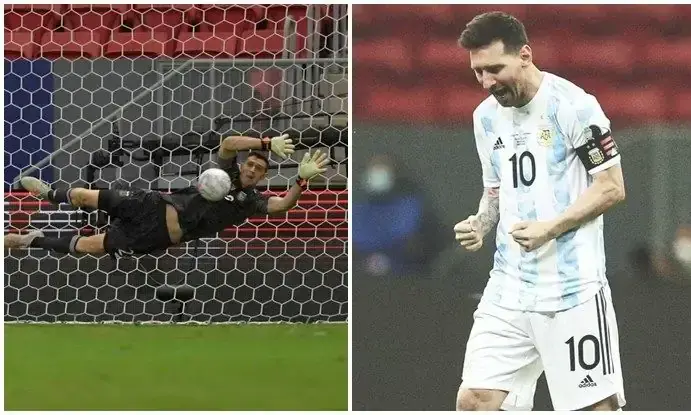 എമിൽ ഒരു പ്രതിഭാസം- അർജൻറീനയെ ഫൈനലിലെത്തിച്ച സേവുകൾക്ക്​ ഗോളിയെ വാഴ്​ത്തി മെസ്സി