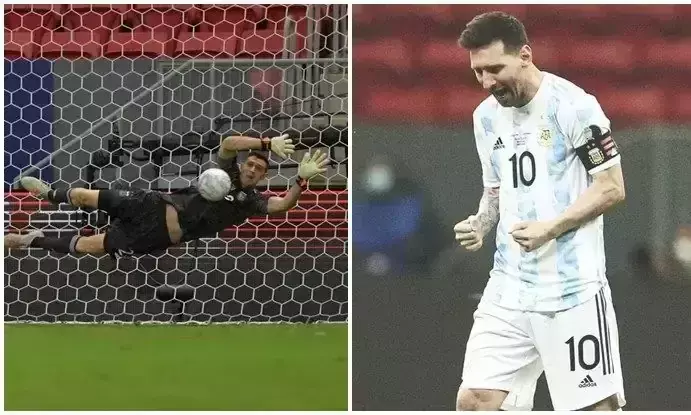എമിൽ ഒരു പ്രതിഭാസം- അർജൻറീനയെ ഫൈനലിലെത്തിച്ച സേവുകൾക്ക്​ ഗോളിയെ വാഴ്​ത്തി മെസ്സി
