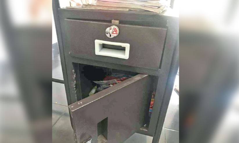 theft in petrol pumb theft in petrol pumb