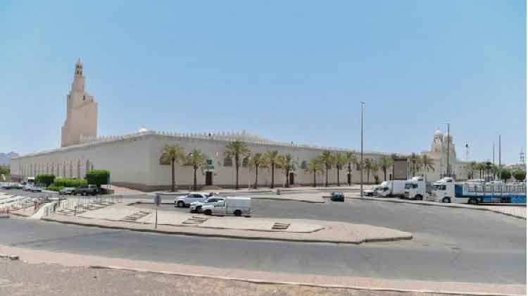 ഹജ്ജ് തീർഥാടകരെ സ്വീകരിക്കാനൊരുങ്ങി മീഖാത്ത് ദുൽ ഹുലൈഫ പള്ളി ഹജ്ജ് തീർഥാടകരെ സ്വീകരിക്കാനൊരുങ്ങി മീഖാത്ത് ദുൽ ഹുലൈഫ പള്ളി