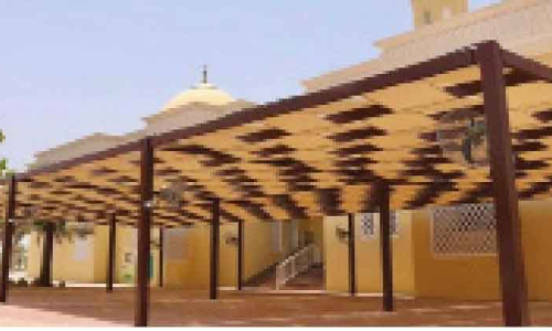 ചൂടിൽനിന്ന്​ രക്ഷക്ക്​ പള്ളികളിൽ സൺഷേഡ്​ സ്ഥാപിച്ച്​ മതകാര്യ വകുപ്പ്​