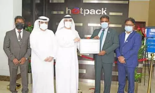 ഹോട്ട്പാക്കിന്​ വെരിഫൈഡ് എക്സ്പോർട്ടർ സർട്ടിഫിക്കറ്റ്