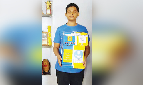 അജ്മലിന് കോവിഡ് കണ്ടുപിടിത്തങ്ങളുടെ കാലമാണ്