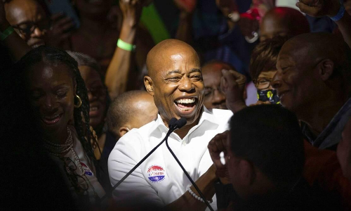 ഡെമോക്രാറ്റ്​ പ്രൈമറി കടന്ന്​ എറിക്​ ആദംസ്​; ന്യൂയോർക്​ മേയറായി രണ്ടാമത്തെ കറുത്ത വംശജൻ വരുമോ?