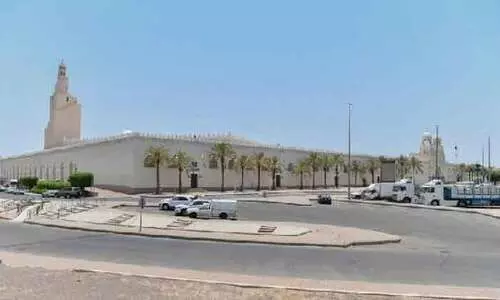 ഹജ്ജ് തീർഥാടകരെ സ്വീകരിക്കാനൊരുങ്ങി മീഖാത്ത് ദുൽ ഹുലൈഫ പള്ളി