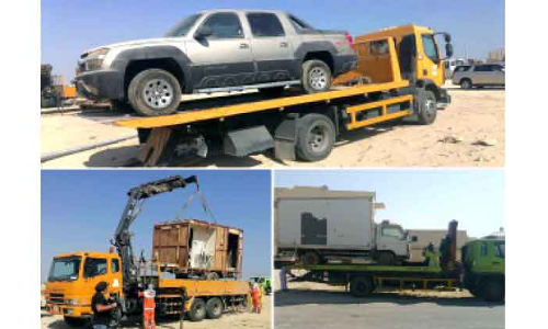 ശമാലിൽ വാഹനങ്ങൾ നീക്കം ചെയ്ത് തുടങ്ങി