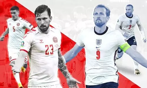 ഫൈനലിൽ ഇറ്റലിയോട്​ മുട്ടാൻ ആര്?​; ഇംഗ്ലണ്ടും ഡെന്മാർക്കും ഇന്ന്​ കളത്തിൽ