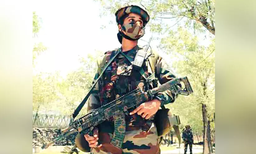 athira in army uniform