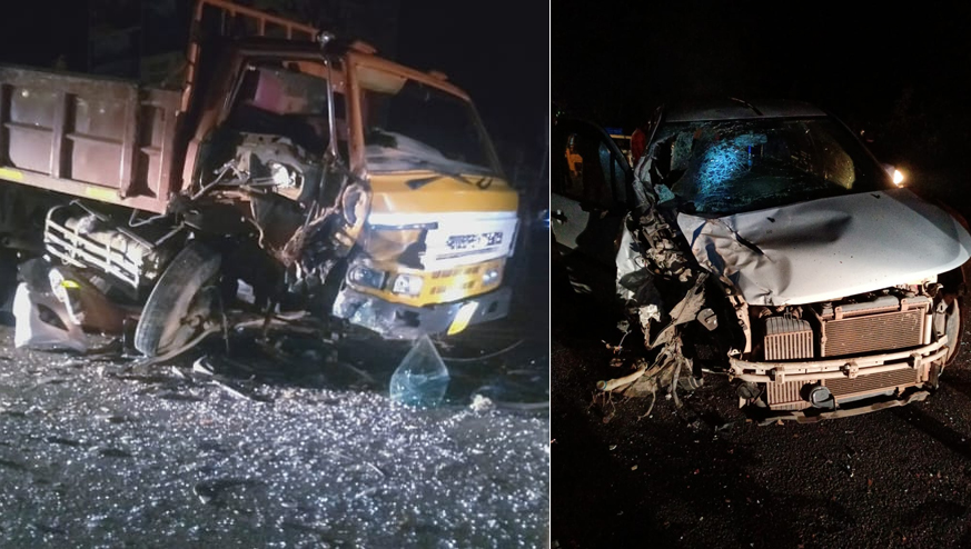 ബീനാച്ചിയിൽ കാറും ടിപ്പറും കൂട്ടിയിടിച്ചു; കാർ യാത്രികന് ഗുരുതര പരിക്ക് ബീനാച്ചിയിൽ കാറും ടിപ്പറും കൂട്ടിയിടിച്ചു; കാർ യാത്രികന് ഗുരുതര പരിക്ക്