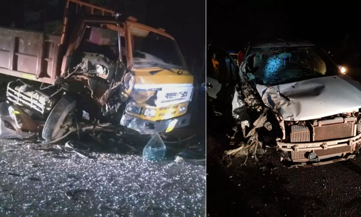 ബീനാച്ചിയിൽ കാറും ടിപ്പറും കൂട്ടിയിടിച്ചു; കാർ യാത്രികന് ഗുരുതര പരിക്ക്