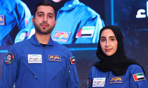 നൂറ അൽ മത്​റൂഷി ആദ്യമായി ​പൊതുവേദിയിൽ