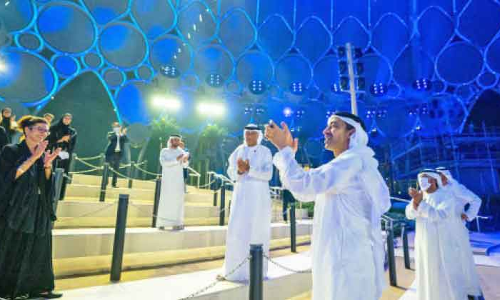 ദുബൈ എക്​സ്​പോ 2020 : ശൈഖ്​ അബ്​ദുല്ല ബിൻ സായിദിന്​ നന്ദിയറിയിച്ച്​ ശൈഖ്​ മുഹമ്മദ്​