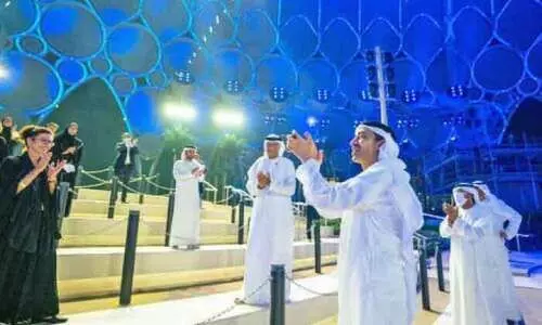 ദുബൈ എക്​സ്​പോ 2020 : ശൈഖ്​ അബ്​ദുല്ല ബിൻ സായിദിന്​ നന്ദിയറിയിച്ച്​ ശൈഖ്​ മുഹമ്മദ്​