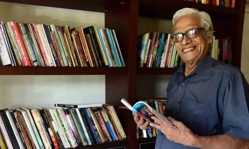 85ലും മോഹന വർമക്ക് എഴുത്തുതന്നെ ജീവിതം