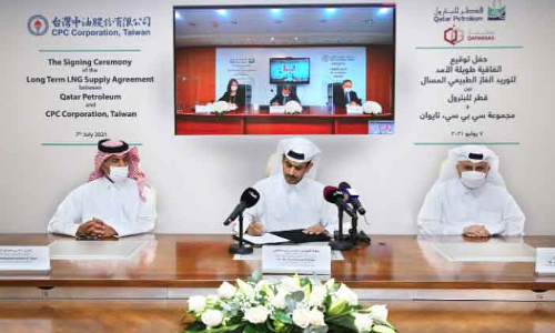 പ്രകൃതിവാതകം: തായ്​വാനുമായി 15 വർഷത്തെ കരാർ ഒപ്പുവെച്ച് ഖത്തർ പെ​േട്രാളിയം