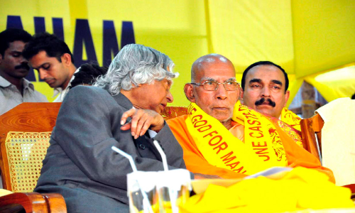 ഗുരുവരുൾപോലെ ശിവഗിരിയിലെത്തി; മൂന്നുതവണ പ്രസിഡൻറായി