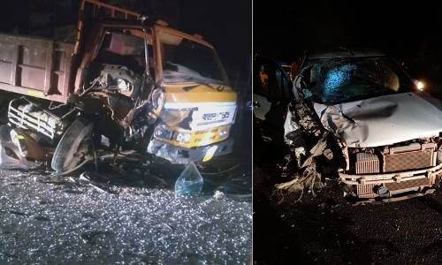 ബീനാച്ചിയിൽ കാറും ടിപ്പറും കൂട്ടിയിടിച്ചു; കാർ യാത്രികന് ഗുരുതര പരിക്ക്