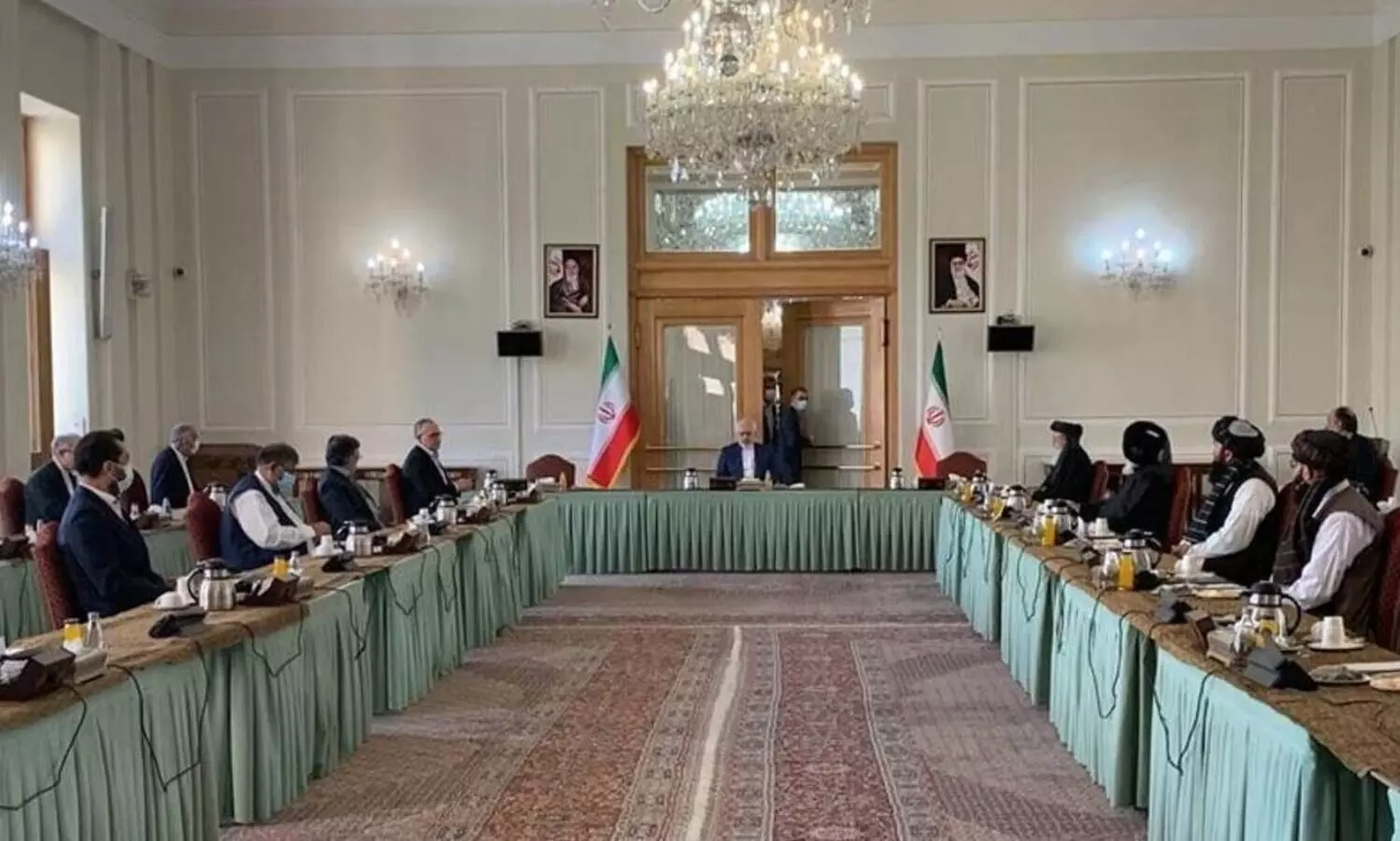 യു.എസ്​ പിൻവാങ്ങിയ അഫ്​ഗാനിൽ മധ്യസ്​ഥ റോളിൽ ഇറാൻ; ടെഹ്​റാനിൽ തിരക്കിട്ട സർക്കാർ- താലിബാൻ ചർച്ച