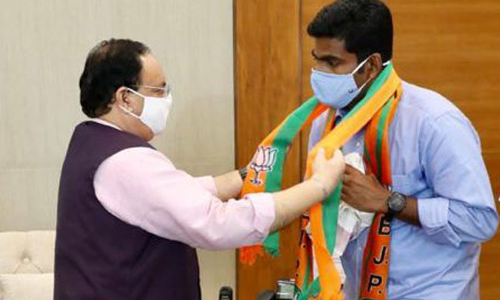 Former Cop K Annamalai