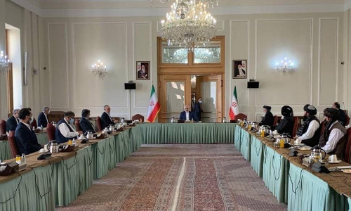 യു.എസ്​ പിൻവാങ്ങിയ അഫ്​ഗാനിൽ മധ്യസ്​ഥ റോളിൽ ഇറാൻ; ടെഹ്​റാനിൽ തിരക്കിട്ട സർക്കാർ- താലിബാൻ ചർച്ച