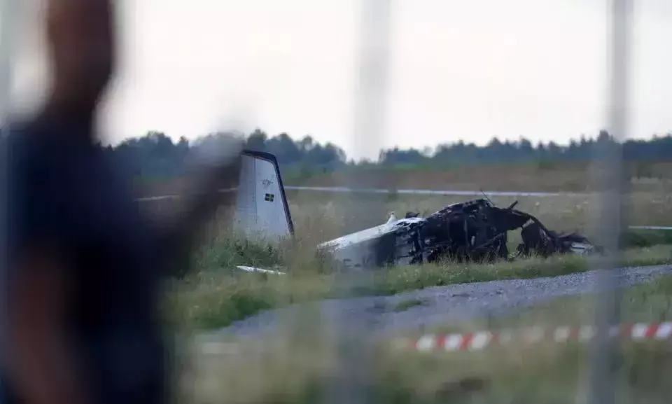 സ്വീഡനിൽ സ്​കൈഡൈവർമാരുമായി പോയ ചെറുവിമാനം തകർന്നുവീണു; ഒമ്പത്​ മരണം