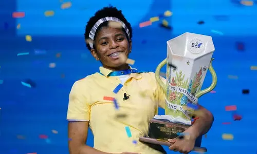 യു.എസ്​ സ്​പെല്ലിങ്​ ബീ മത്സരത്തിൽ ആഫ്രോ-അമേരിക്കൻ വംശജ ജേതാവ്​