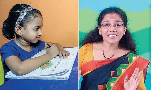 online study haisa mol-sheeja teacher