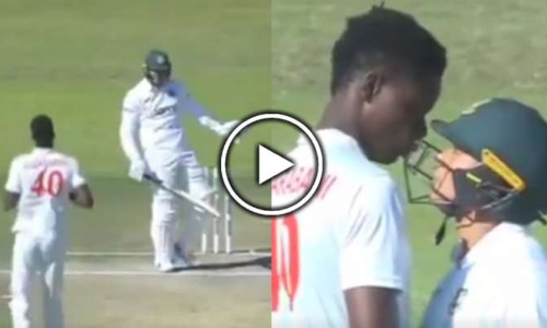 Taskin Ahmeds dance - Blessing Muzarabani