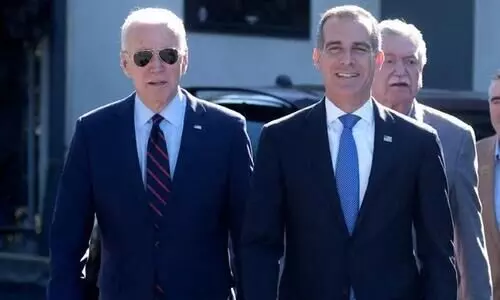 Biden and Garcetti